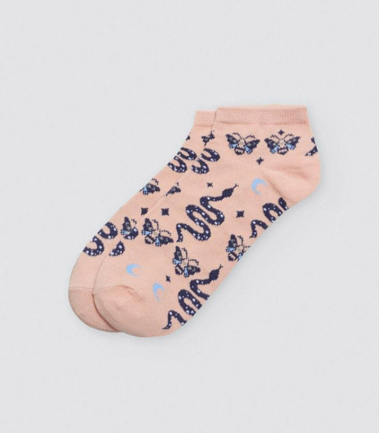 GOTEXTIL | PACK 2 DE CALCETINES CORTOS ESTAMPADOS YSABEL MORA 12252 