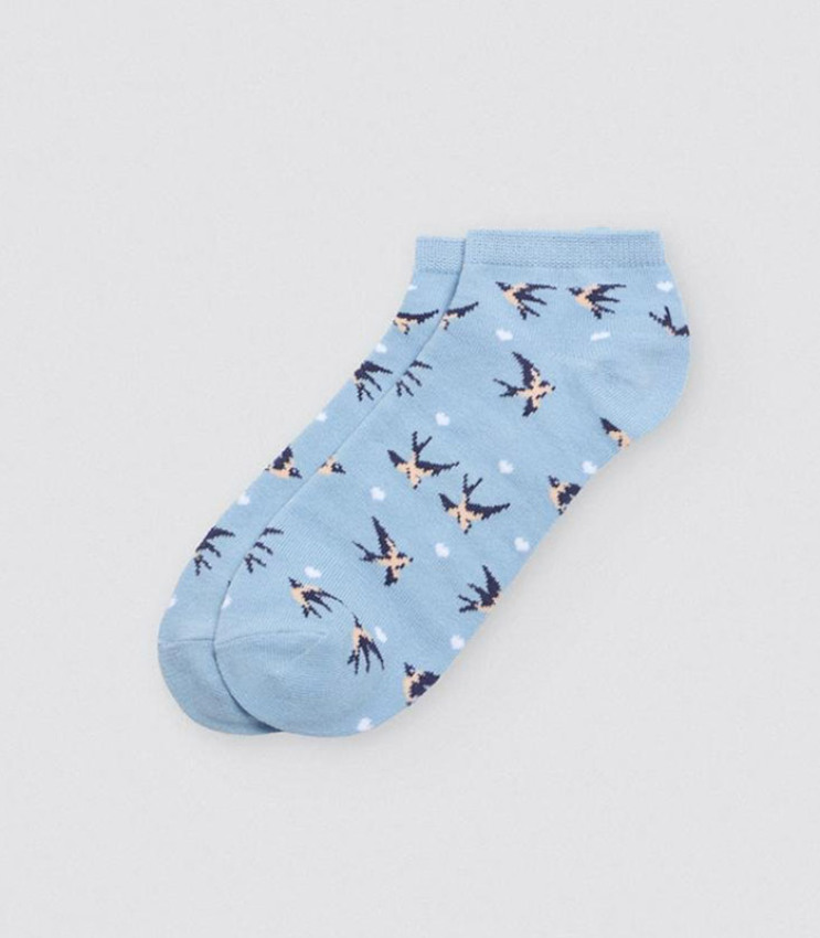 GOTEXTIL | PACK 2 DE CALCETINES CORTOS ESTAMPADOS YSABEL MORA 12252 