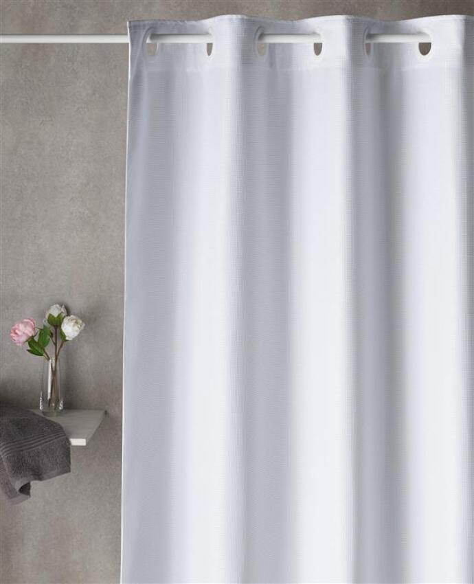 GOTEXTIL | CORTINA DUCHA O BAÑERA WAFFLE 1003 ATENAS