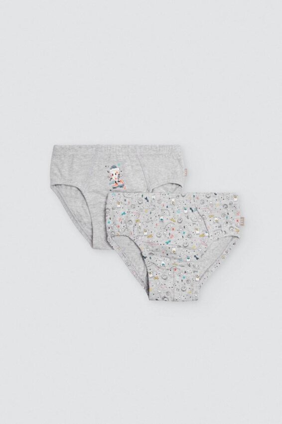 GOTEXTIL | PACK 2 SLIPS ALGODÓN ESTAMPADOS YSABEL MORA 18433