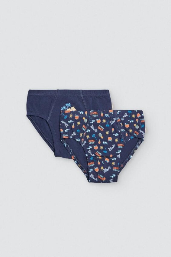 GOTEXTIL | PACK 2 SLIPS ALGODÓN ESTAMPADOS YSABEL MORA 18433