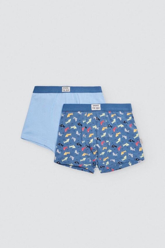 GOTEXTIL | PACK 2 BOXERS NIÑO ESTAMPADOS YSABEL MORA 18434