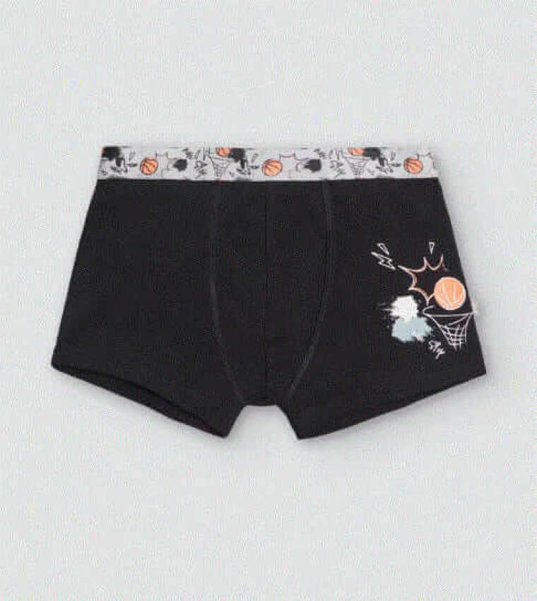 GOTEXTIL | PACK DE 2 BOXERS JUVENILES ESTAMPADOS BALONCESTO YSABEL MORA 18968