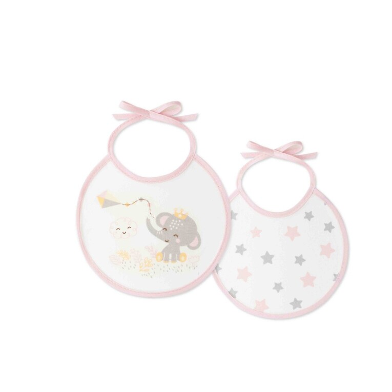GOTEXTIL | PACK 2 BABEROS CACHIRULO ESTRELLAS 00360 INTERBABY