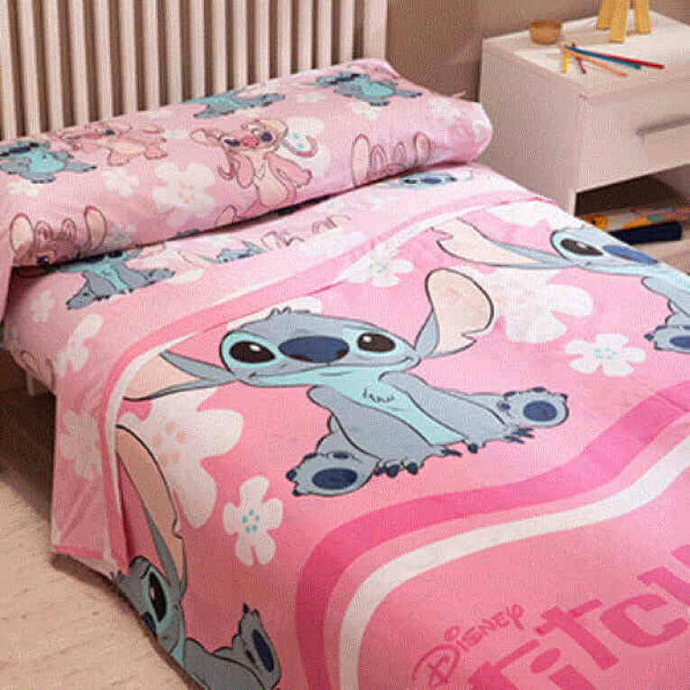 GOTEXTIL | JUEGO SÁBANAS INFANTILES STITCH