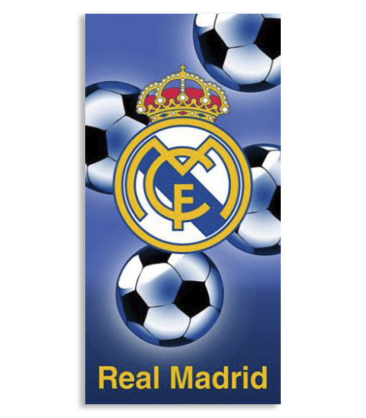 GOTEXTIL | TOALLA REAL MADRID REF. 25 ALGODÓN 75X150 CM