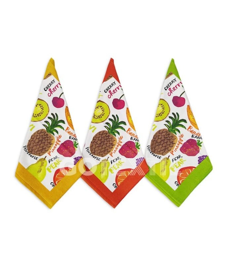 GOTEXTIL | TROVADOR | Paños de Cocina MACEDONIA 289 Pack 3 Unidades
