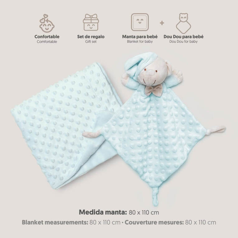 GOTEXTIL | MANTA BURBUJA + DOU DOU OSITO INTERBABY