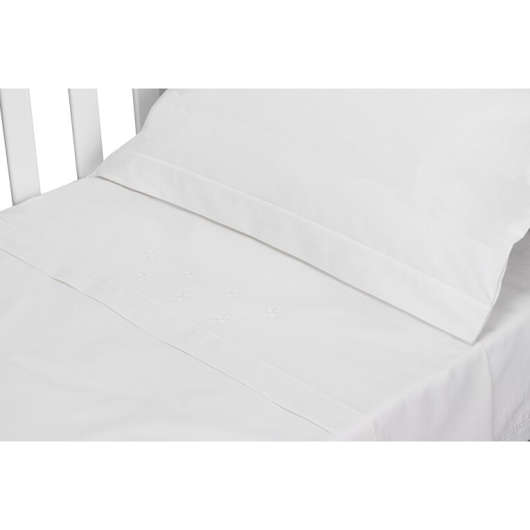 GOTEXTIL | TRIPTICO SÁBANAS CUNA ENZO + PEINE Y CEPILLO DON ALGODÓN