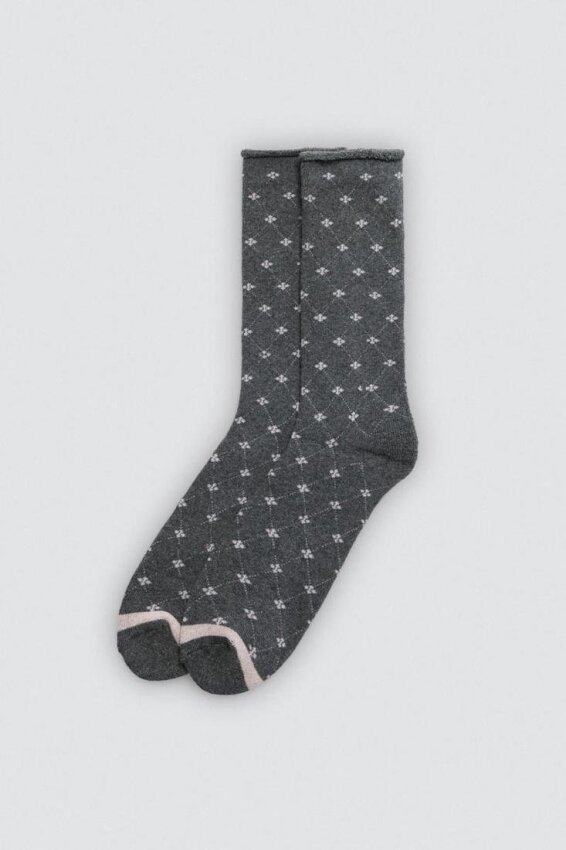 GOTEXTIL | Calcetines mujer térmicos sin puño estampados - Ysabel Mora 12951