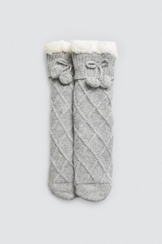 GOTEXTIL | Calcetines Borreguito antideslizantes mujer Ysabel Mora 12970 - Calidez y seguridad para tus pies