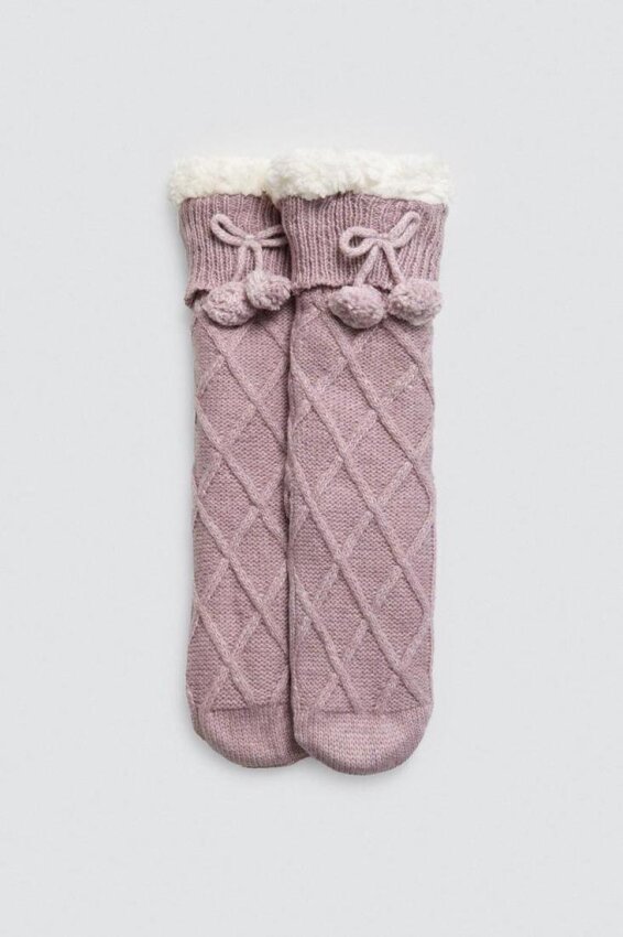 GOTEXTIL | Calcetines Borreguito antideslizantes mujer Ysabel Mora 12970 - Calidez y seguridad para tus pies