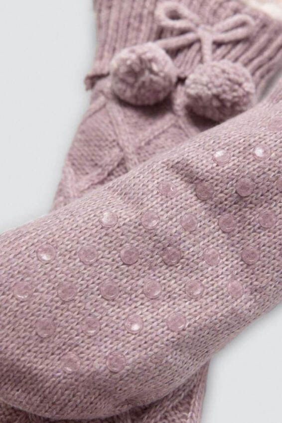 GOTEXTIL | Calcetines Borreguito antideslizantes mujer Ysabel Mora 12970 - Calidez y seguridad para tus pies