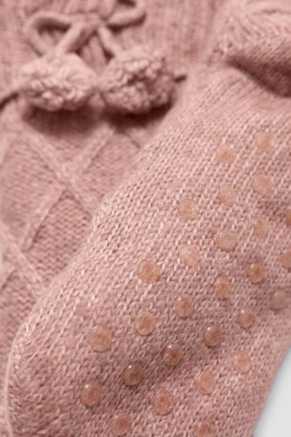 GOTEXTIL | Calcetines Borreguito antideslizantes mujer Ysabel Mora 12970 - Calidez y seguridad para tus pies
