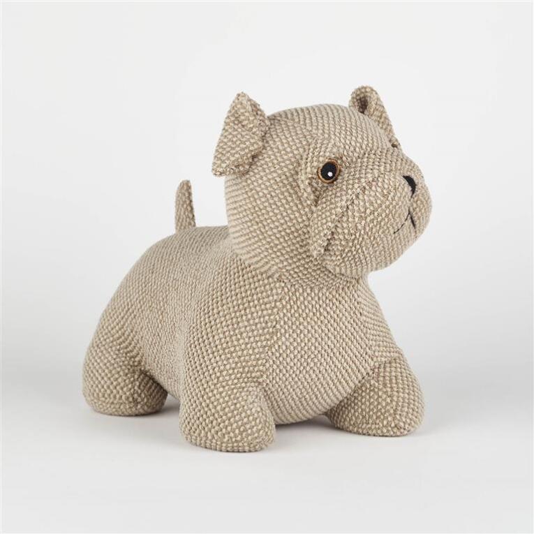 GOTEXTIL | Sujeta Puertas HARRY Atenas 565 – Perro Beige Decorativo