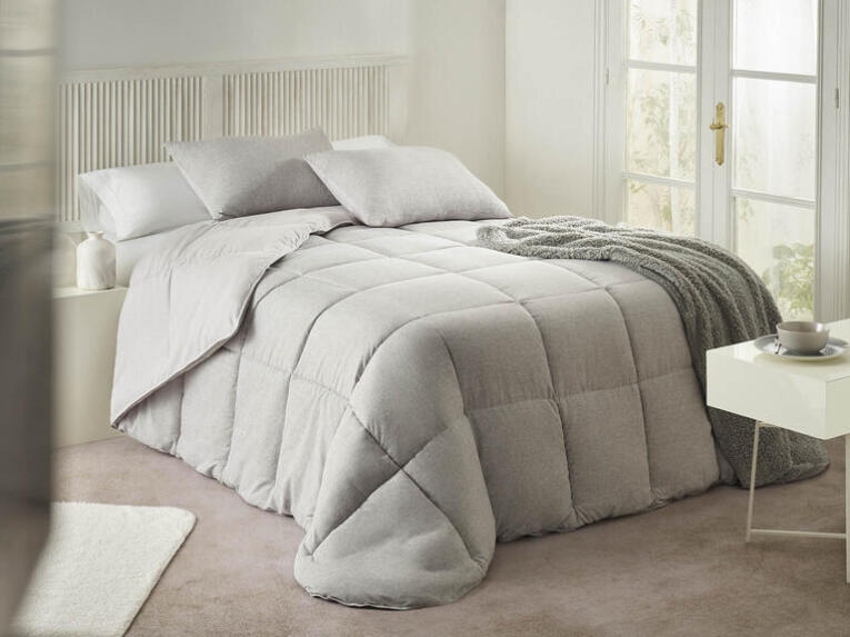 GOTEXTIL | Edredón Conforter ODELE 2061 Atenas | Cama 150 cm – Elegancia, Suavidad y Calidez con Microfibra Premium y Cojines Incluidos