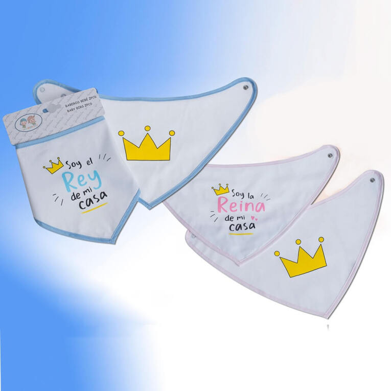 GOTEXTIL | Baberos Bandana impermeables 10975 Gamberritos - Pack 2 unidades