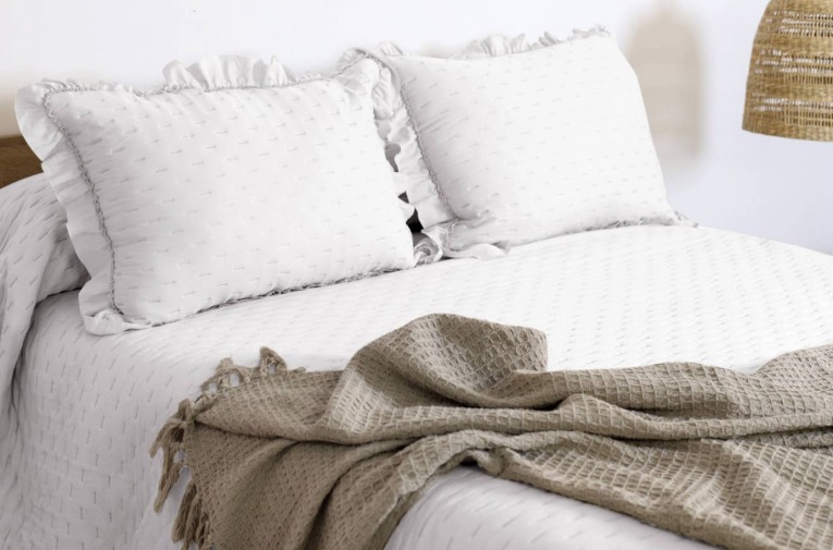 GOTEXTIL | Colcha bouti GIORNO volante Secaneta soft touch - Verano y entretiempo