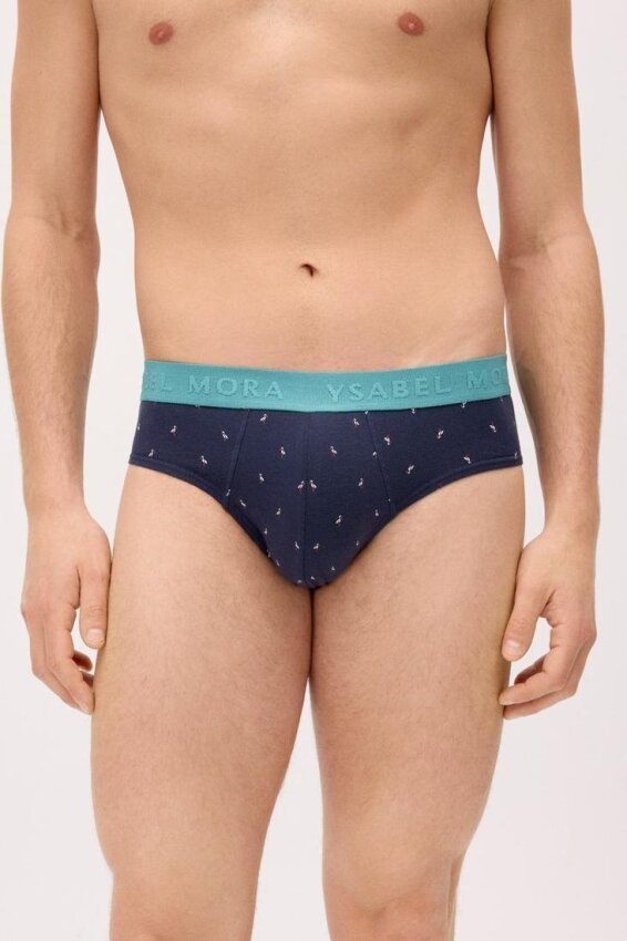 GOTEXTIL | Pack 2 slips estampados Ysabel Mora 20441 - Algodón elástico