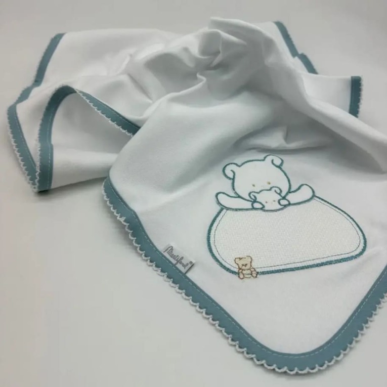 GOTEXTIL | Gasa bebé para bordar punto de cruz Martifanel F2 PB 65x65 algodón