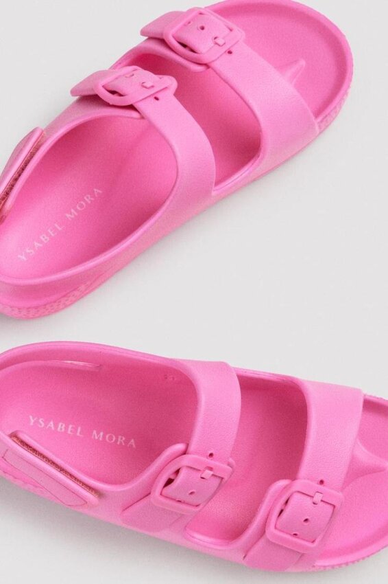 GOTEXTIL | Chanclas infantiles con hebillas ajustables y velcro Ysabel Mora 95546