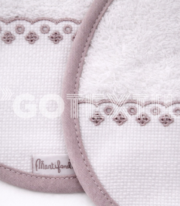 GOTEXTIL | Babero para bordar punto de cruz Martifanel 05QB01 pack 2