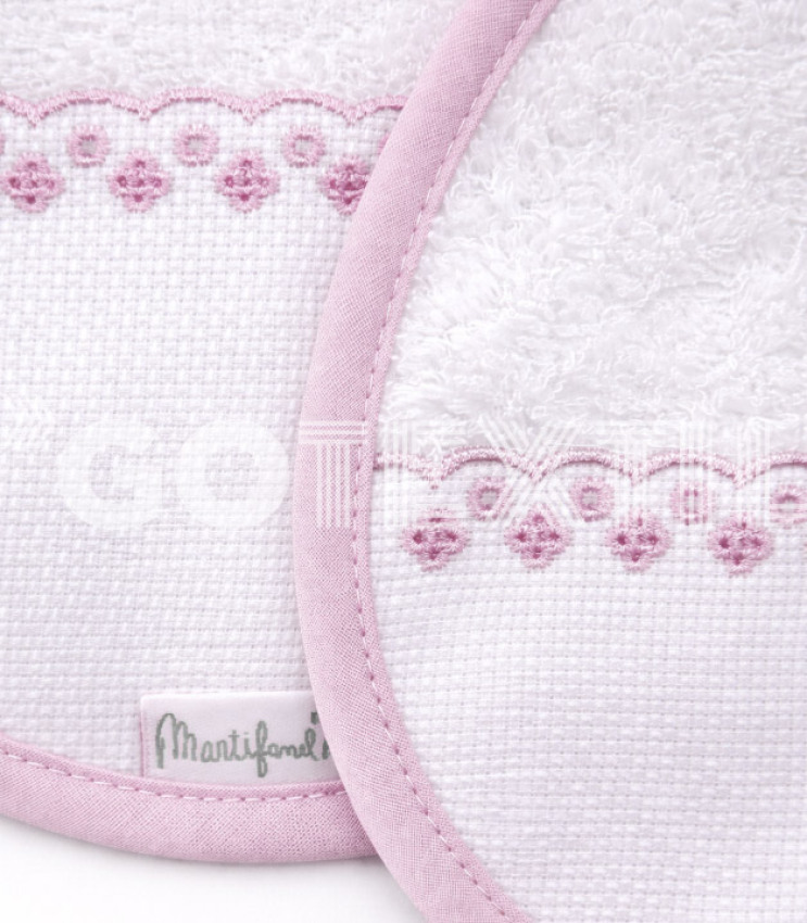 GOTEXTIL | Babero para bordar punto de cruz Martifanel 05QB01 pack 2