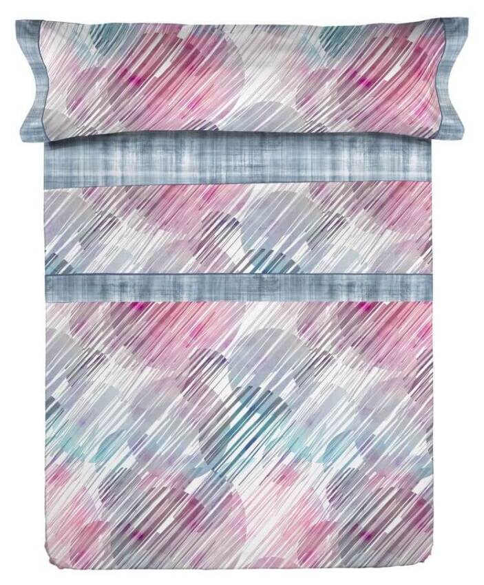 GOTEXTIL | Juego de sábanas Lois Atlanta cama 150 algodón poliéster
