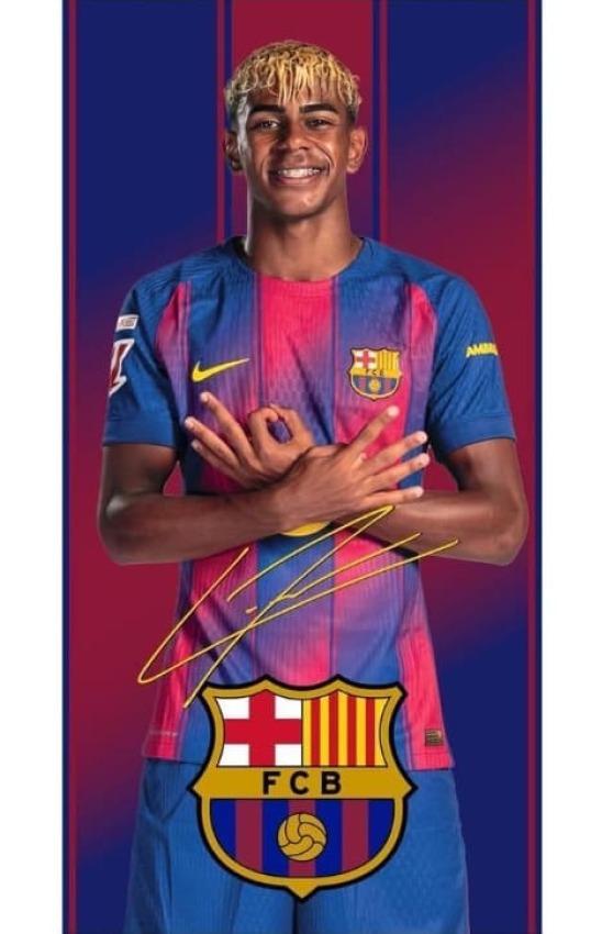 GOTEXTIL | Toalla playa microfibra FC Barcelona Lamine Yamal 915073