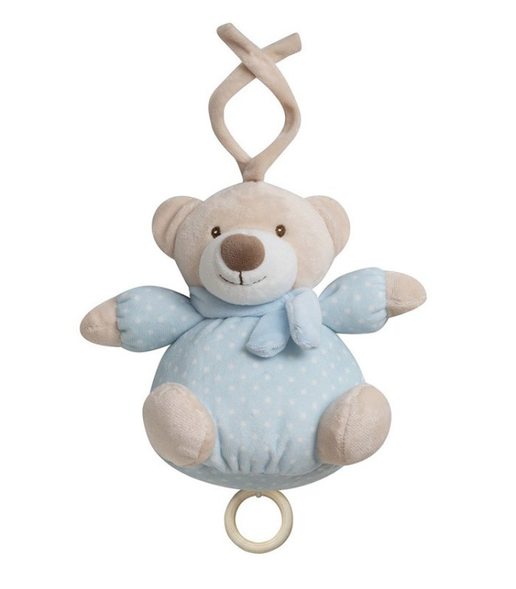 GOTEXTIL | Peluche musical bebé osito suave Interbaby OSI05 para cuna