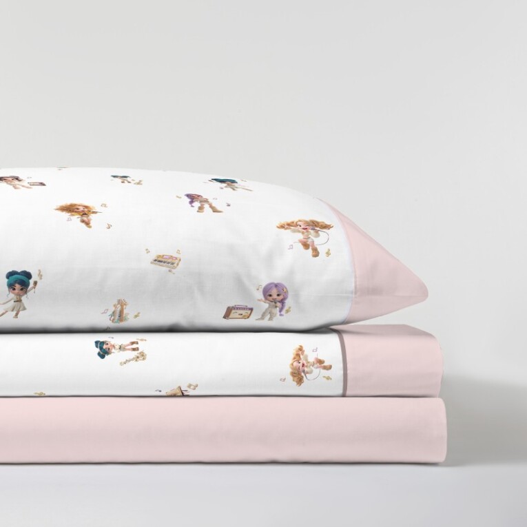 GOTEXTIL | Juego Sábanas Infantil TIARA KABELY KIDS - Camas de 90 Y 105 cm