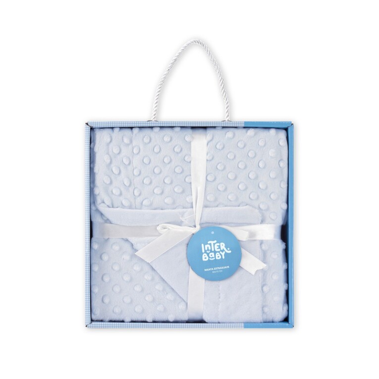 GOTEXTIL | Manta Bebé Burbuja 881 Interbaby 80x110 cm Extrasuave