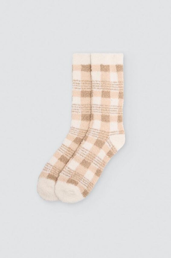 GOTEXTIL | Calcetín de Franela Mujer Ysabel Mora 12125 Extrasuave Estampado