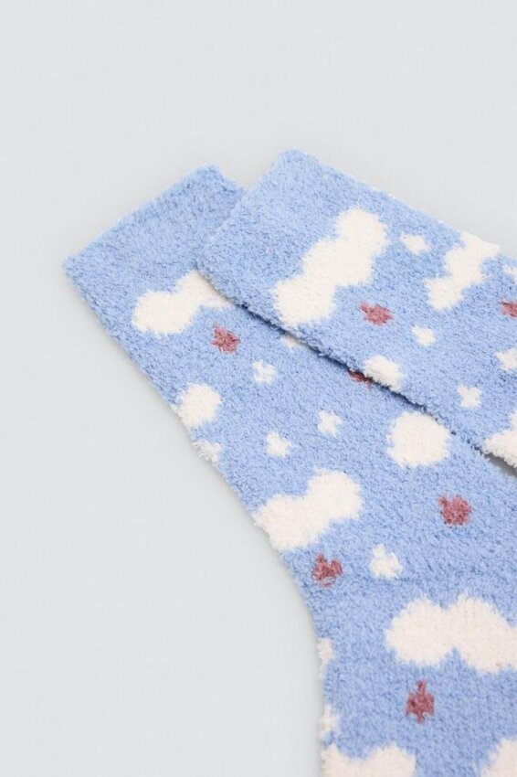 GOTEXTIL | Calcetín de Franela Mujer Ysabel Mora 12125 Extrasuave Estampado