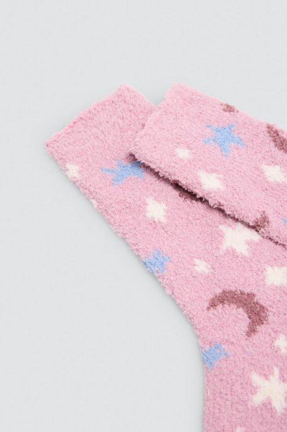 GOTEXTIL | Calcetín de Franela Mujer Ysabel Mora 12125 Extrasuave Estampado