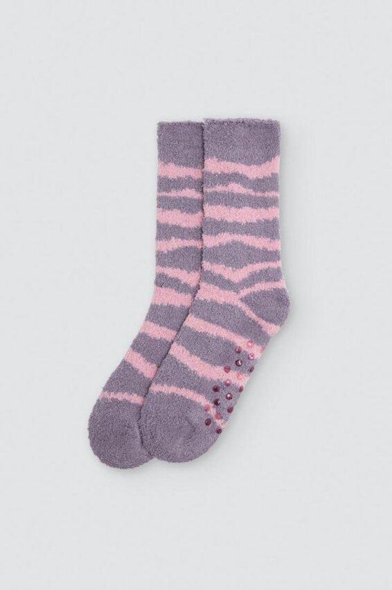 GOTEXTIL | Calcetín Antideslizante de Franela Mujer Ysabel Mora 12130 Extrasuave