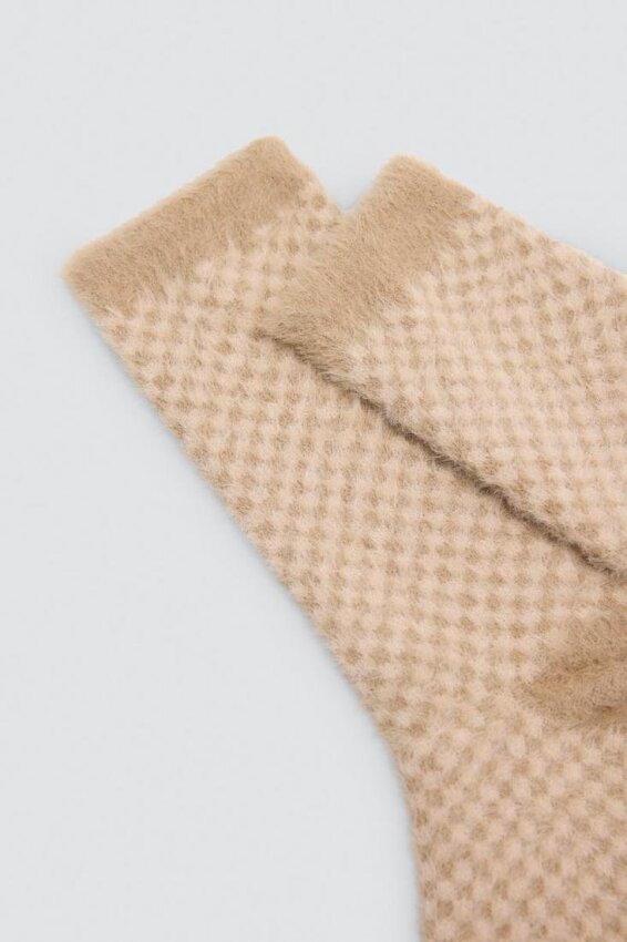 GOTEXTIL | Calcetín Angorina Mujer Ysabel Mora 12131 Bicolor Extrasuave