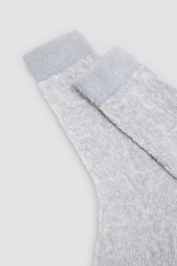 GOTEXTIL | Calcetín Chenilla Mujer Ysabel Mora 12133 Liso Extrasuave