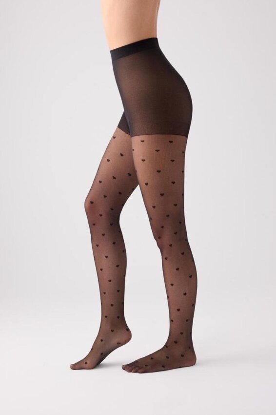 GOTEXTIL | Panti Fantasía Mujer Ysabel Mora 16642 Corazones 20 DEN