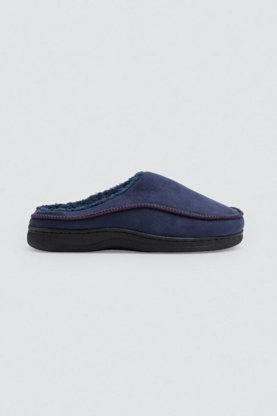 GOTEXTIL | Zapatillas de casa hombre Ysabel Mora 24099 efecto ante con pelo interior
